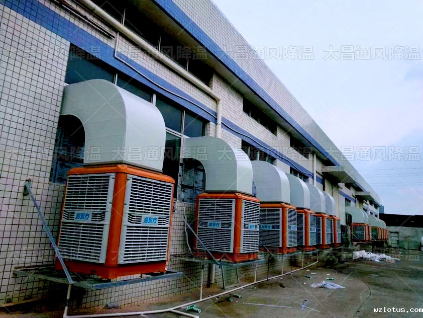 厂房车间温度过高，这个通风降温设备来帮您解决